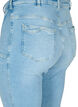 Högmidjade Amy jeans med super slim fit, Light blue, Packshot image number 3