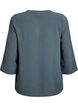 Blus med 3/4-&auml;rm, Gr&ouml;n, Packshot image number 1