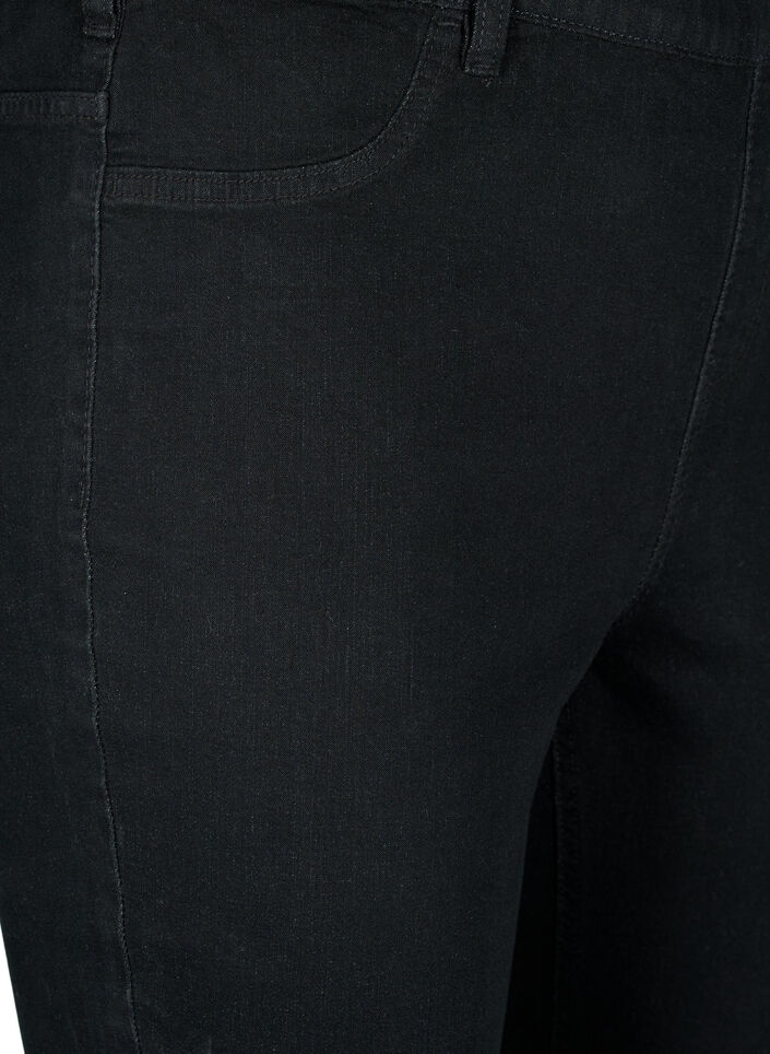 Jeggings med bakfickor, Black, Packshot image number 2