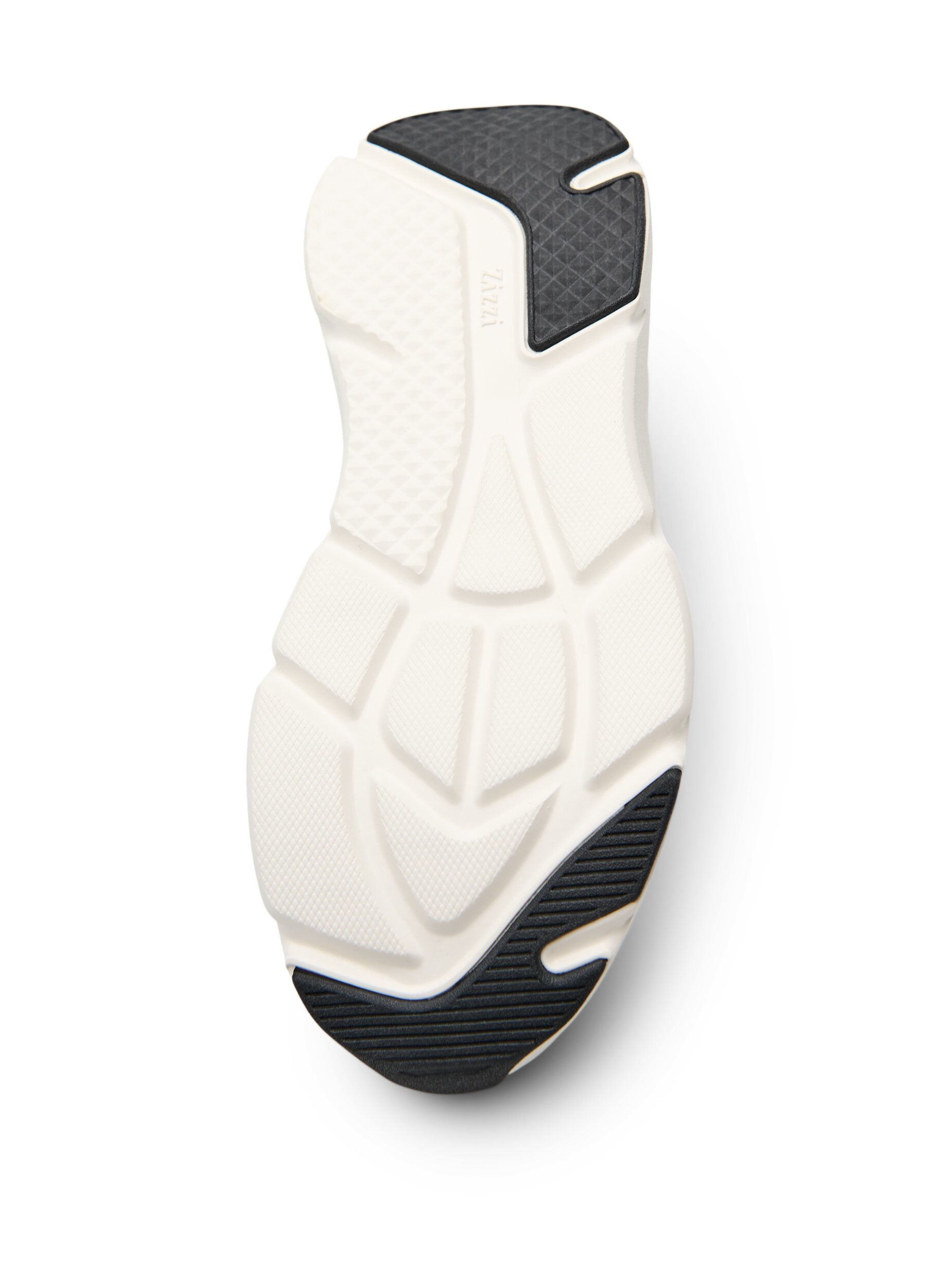 Zizzi Bekv&auml;ma sneakers med en st&ouml;td&auml;mpande sula, Vit, Packshot image number 4