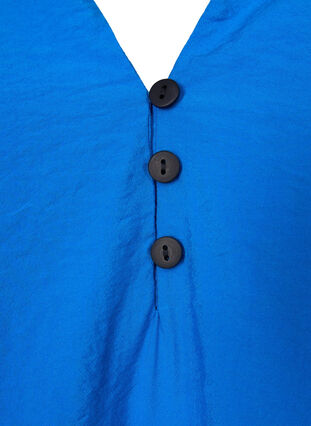 Långärmad blus i viskosmix, Skydiver, Packshot image number 2