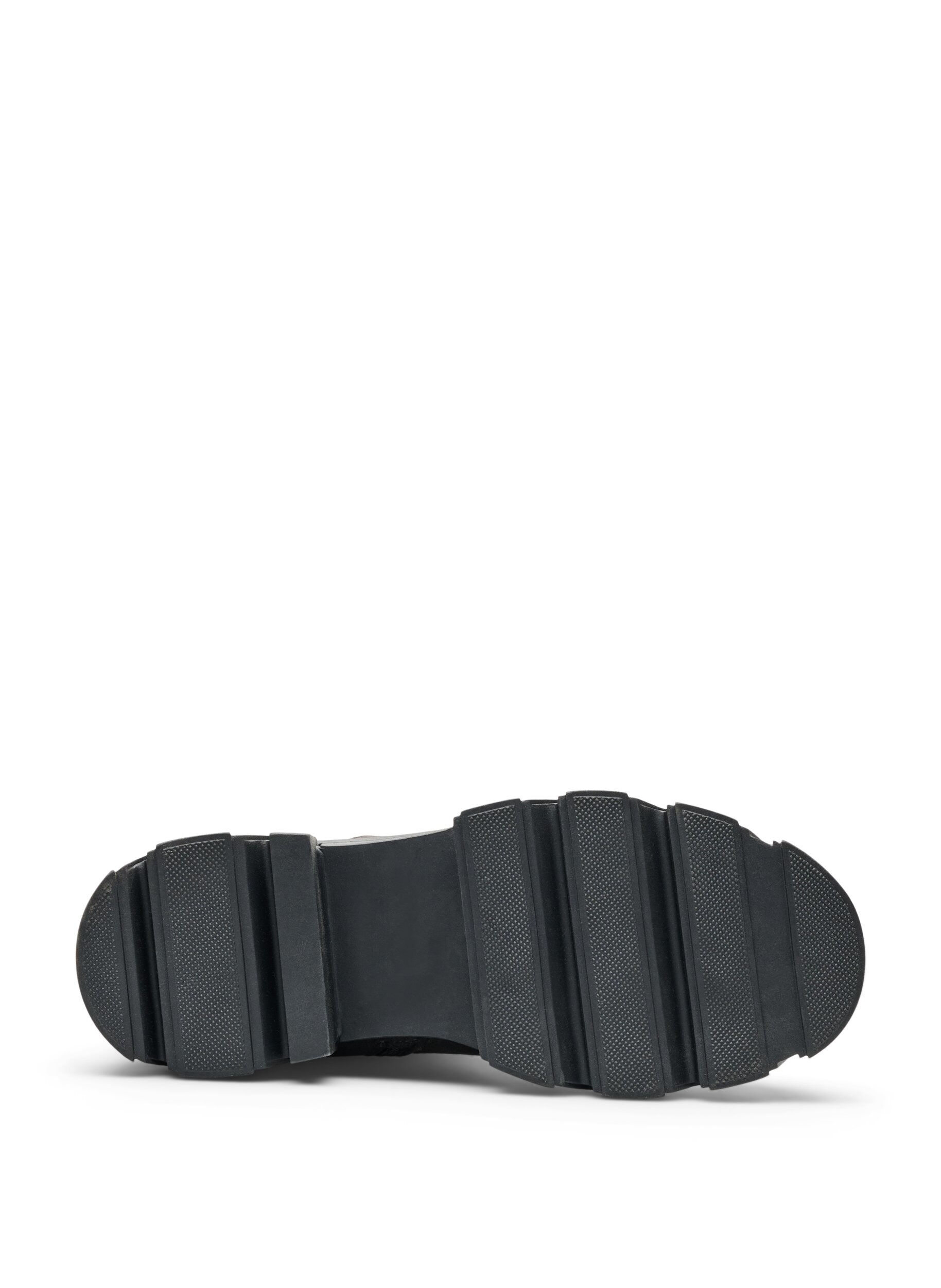 ZizziChunky boot i mockaimitation, Brun, Packshot image number 4