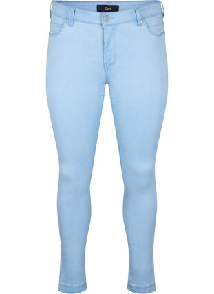 Viona jeans med normal midja, Ex Lt Blue, Packshot image number 0