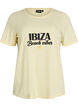 T-shirt med tryck, Gul, Packshot image number 0