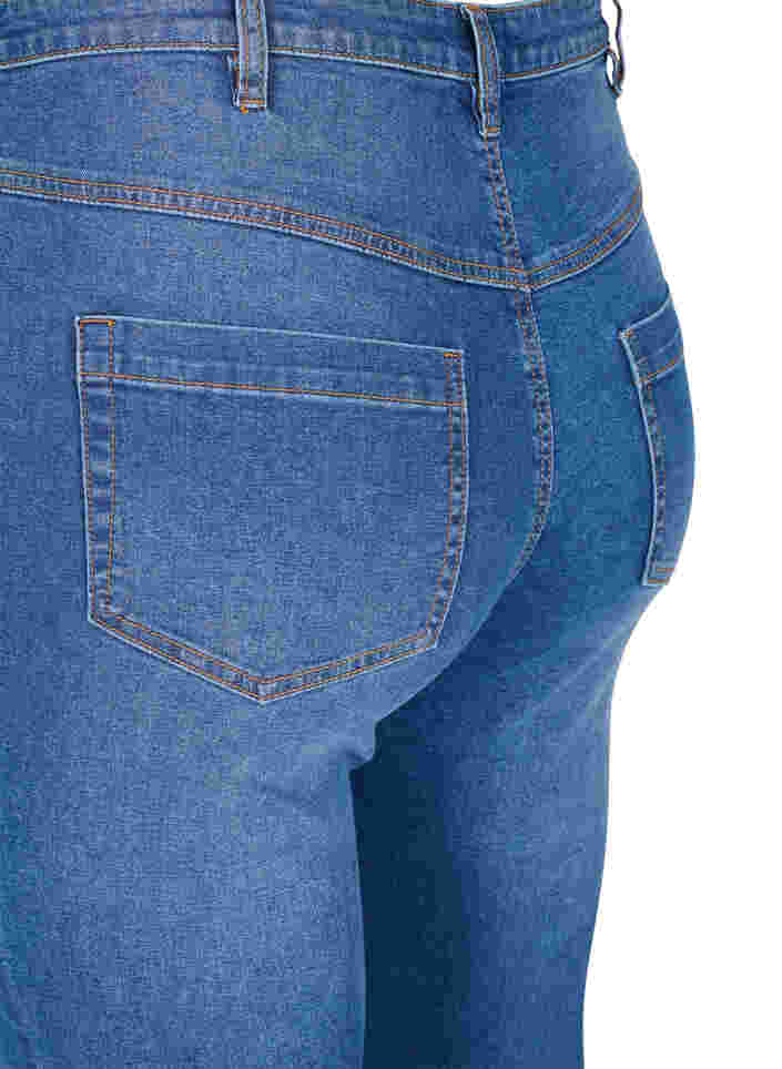 Bea jeans med super slim fit och extra hög midja, Light blue, Packshot image number 3