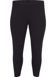 3/4 bas-leggings, Svart