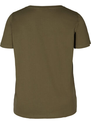 T-shirt med tryck, Ivy Green WONDER, Packshot image number 1