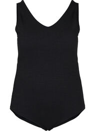Baddräkt med korsad rygg, Black