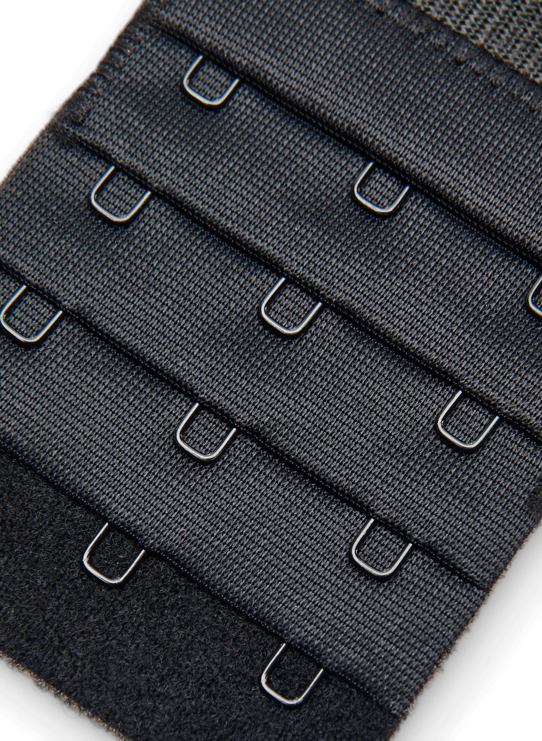 ZizziBH-f&ouml;rl&auml;ngare med tre hyskor, Svart, Packshot image number 2