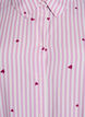 Nattlinne med r&auml;nder och hj&auml;rtan, Rosa, Packshot image number 2