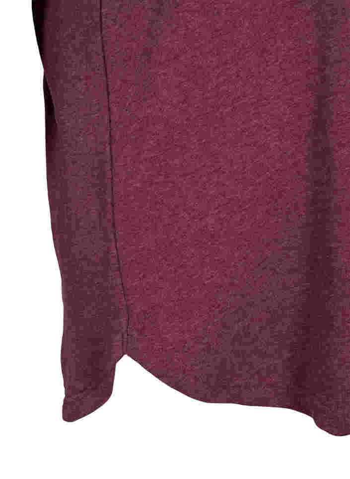 Långärmad tunika med knytband, Port Royal Mel, Packshot image number 3