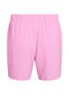 Shorts med fickor och res&aring;r i midjan, Rosa, Packshot image number 1