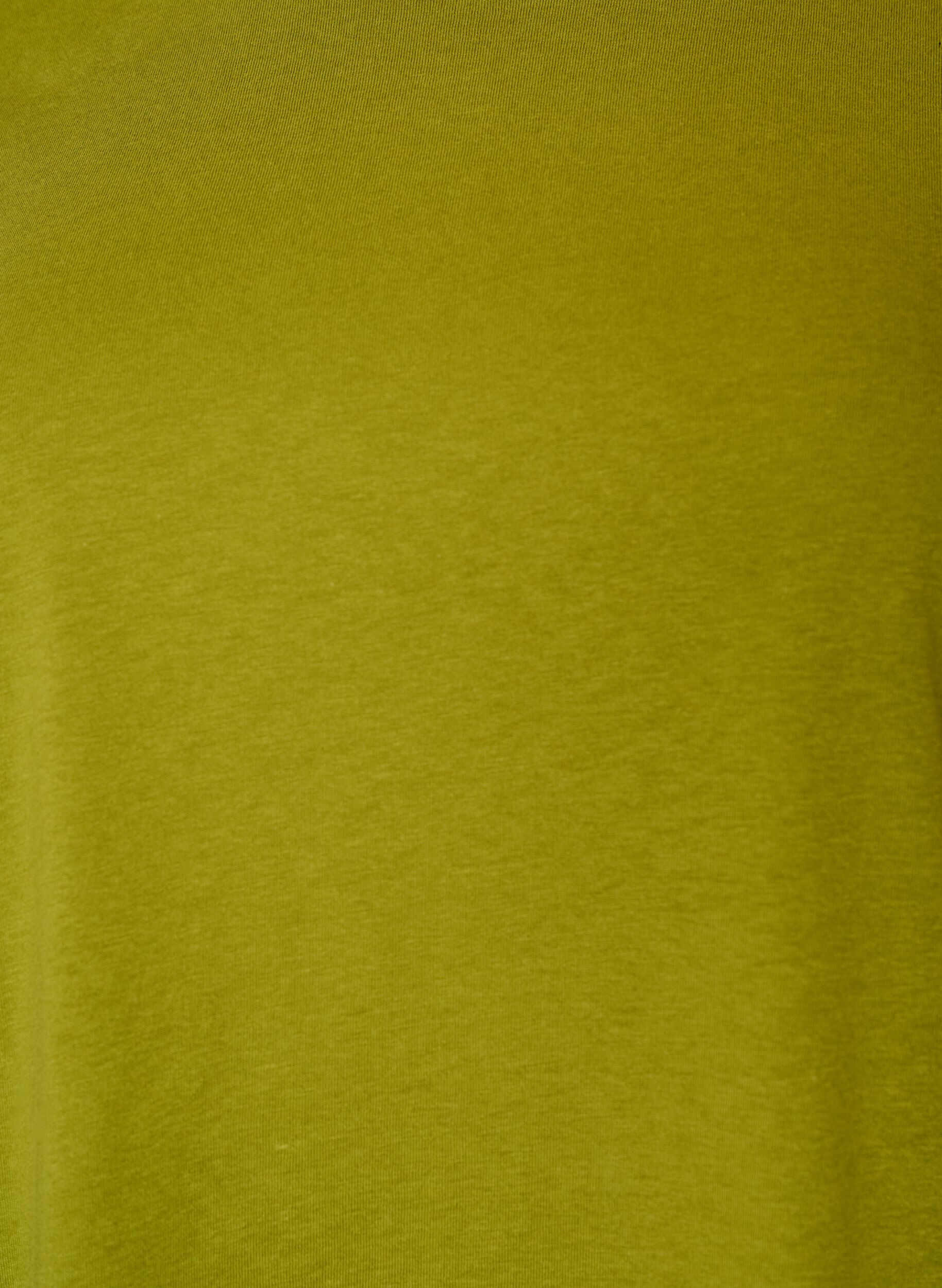 ZizziEnkel t-shirt i bomull med rund halsringning, Gr&ouml;n, Packshot image number 2
