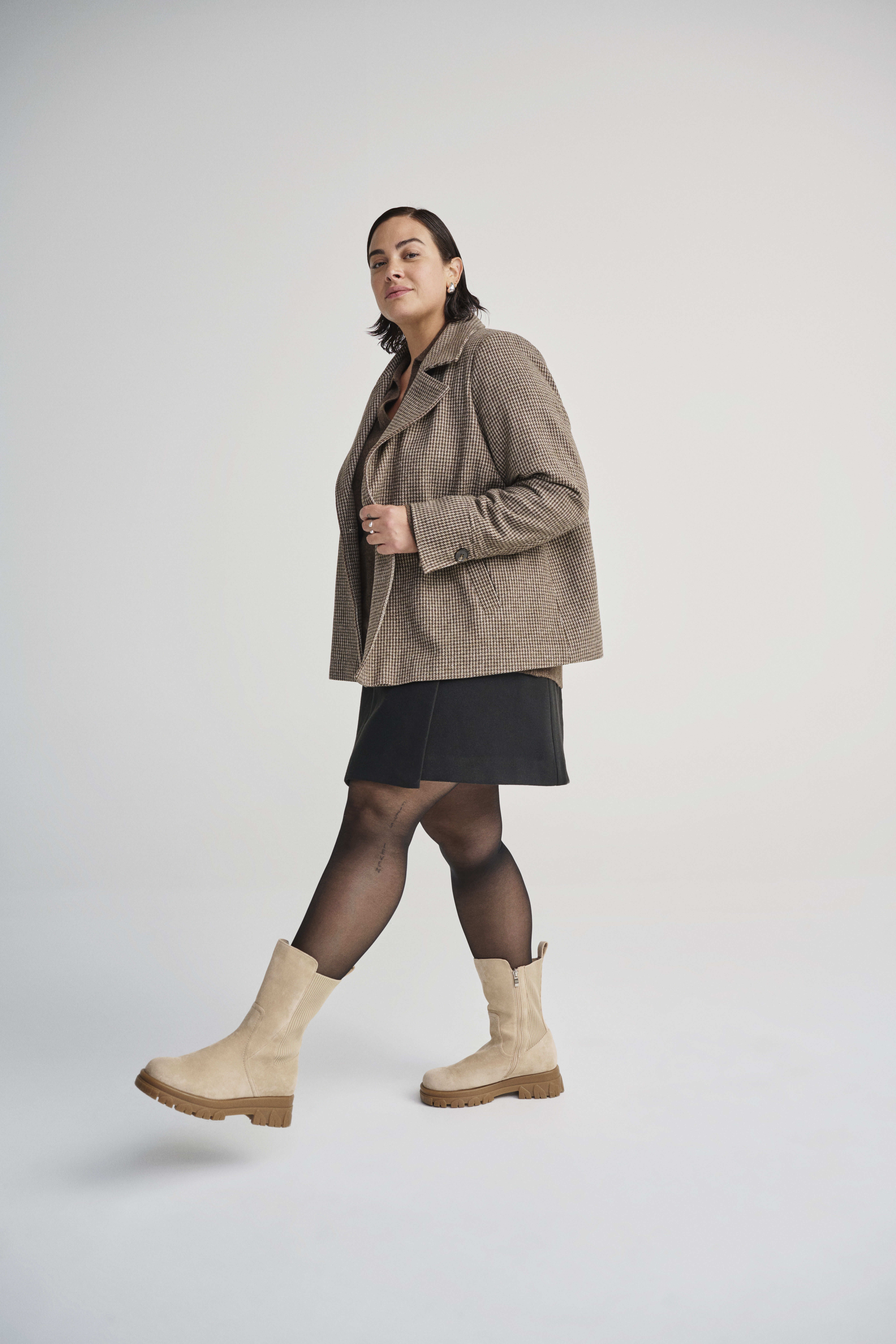 Zizzi St&ouml;vel i mockaimitation, , Model