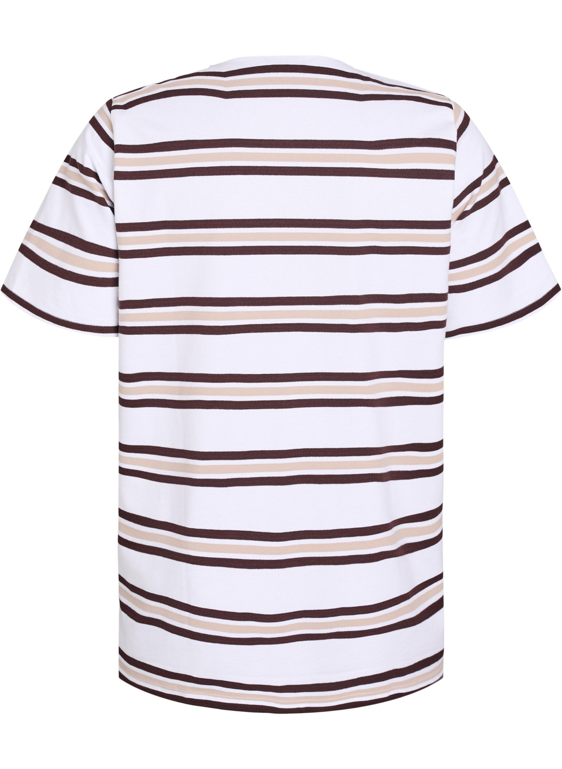 Zizzi Kort&auml;rmad polotr&ouml;ja, Vanilla, Packshot image number 1