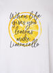 T-shirt med tryck, Vit, Packshot image number 2