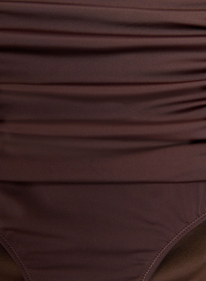 Bikinitrosa med h&ouml;g midja, Brun, Packshot image number 2