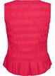 Smocktopp med b&aring;tringning och peplum, Rosa, Packshot image number 1