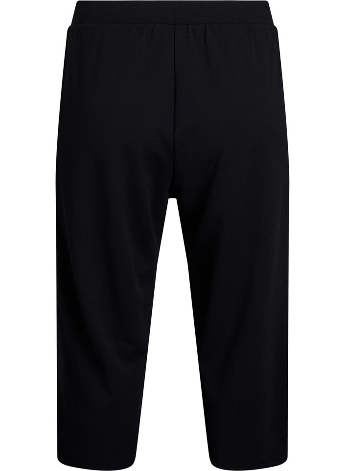 FLASH - H&ouml;gmidjade knickers med l&ouml;s passform, Svart, Packshot image number 1