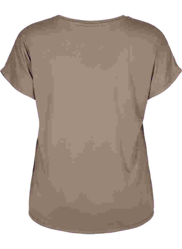 Kortärmad t-shirt för träning, Iron, Packshot image number 1