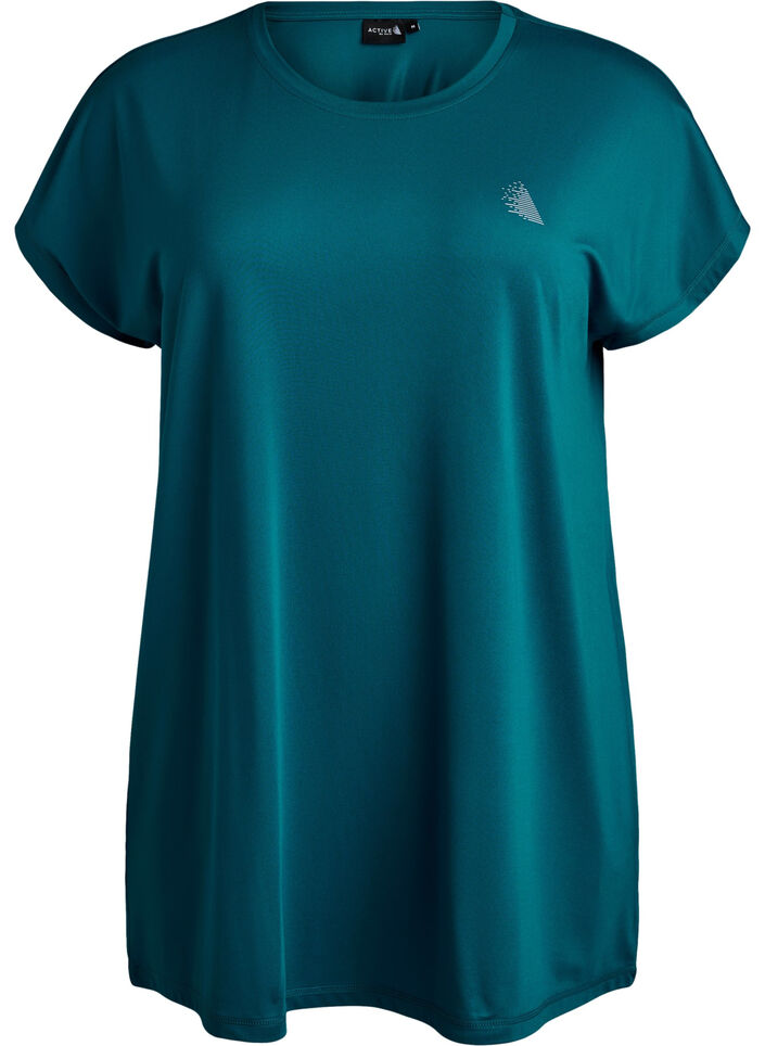 L&aring;ng tr&auml;ningst-shirt, Gr&ouml;n, Packshot image number 0