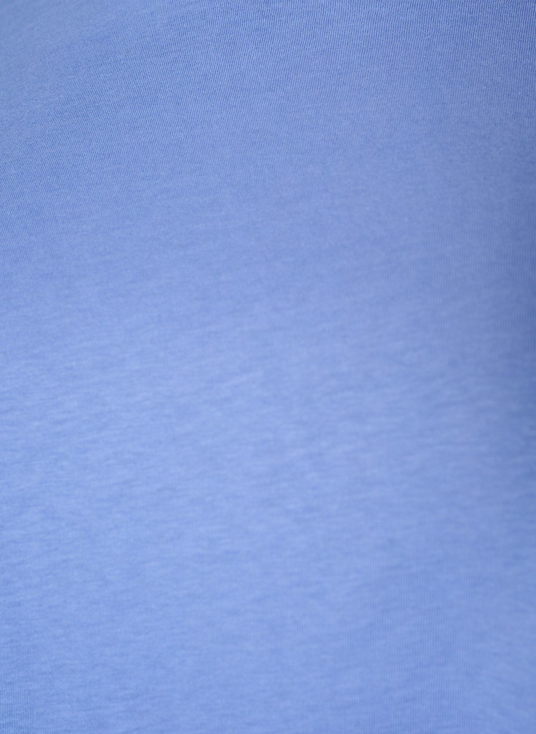 ZizziT-shirt med asymmetrisk spetskant, Lila, Packshot image number 2