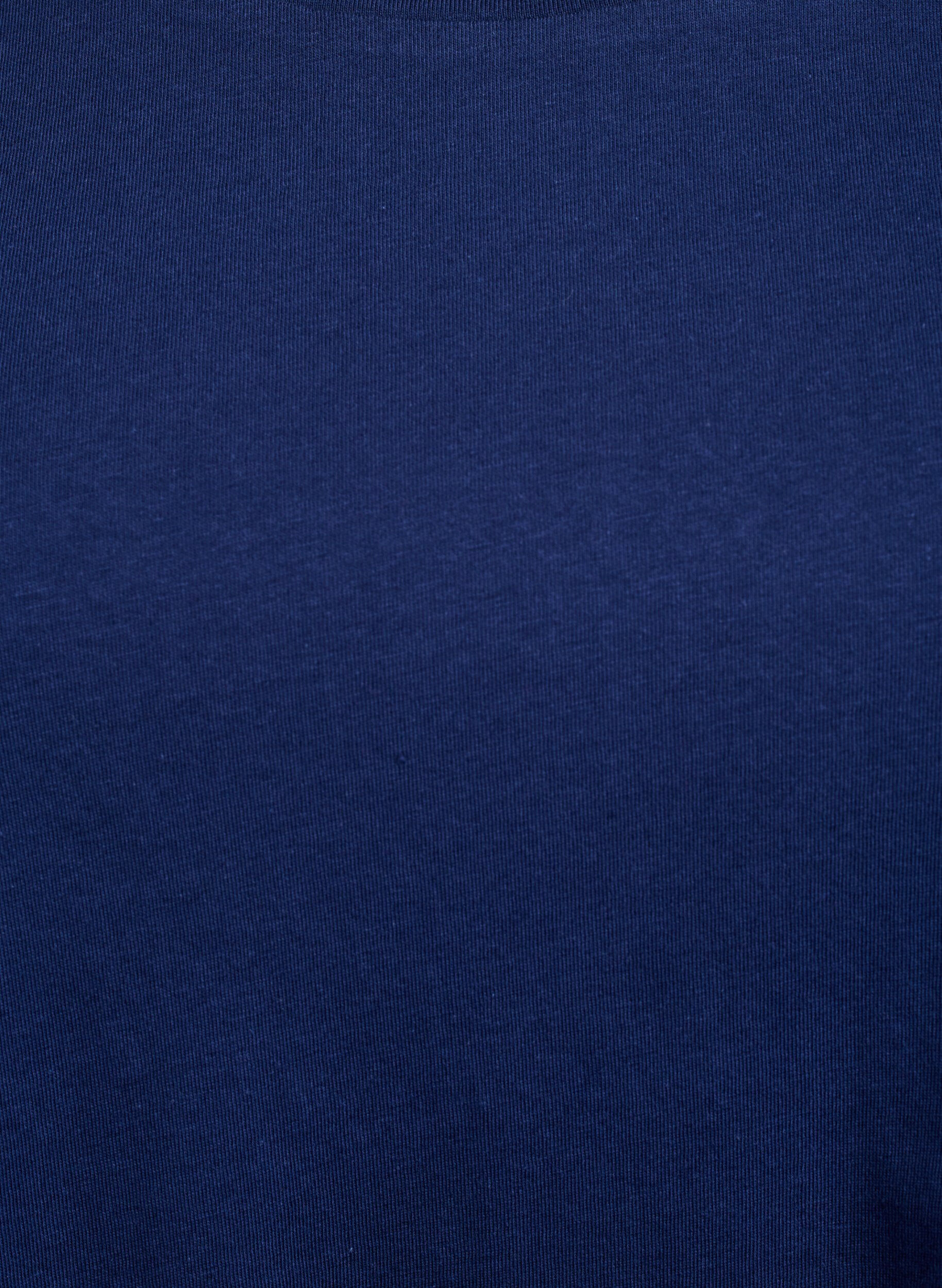 ZizziT-shirt med rund hals och A-linjeform, Bl&aring;, Packshot image number 2