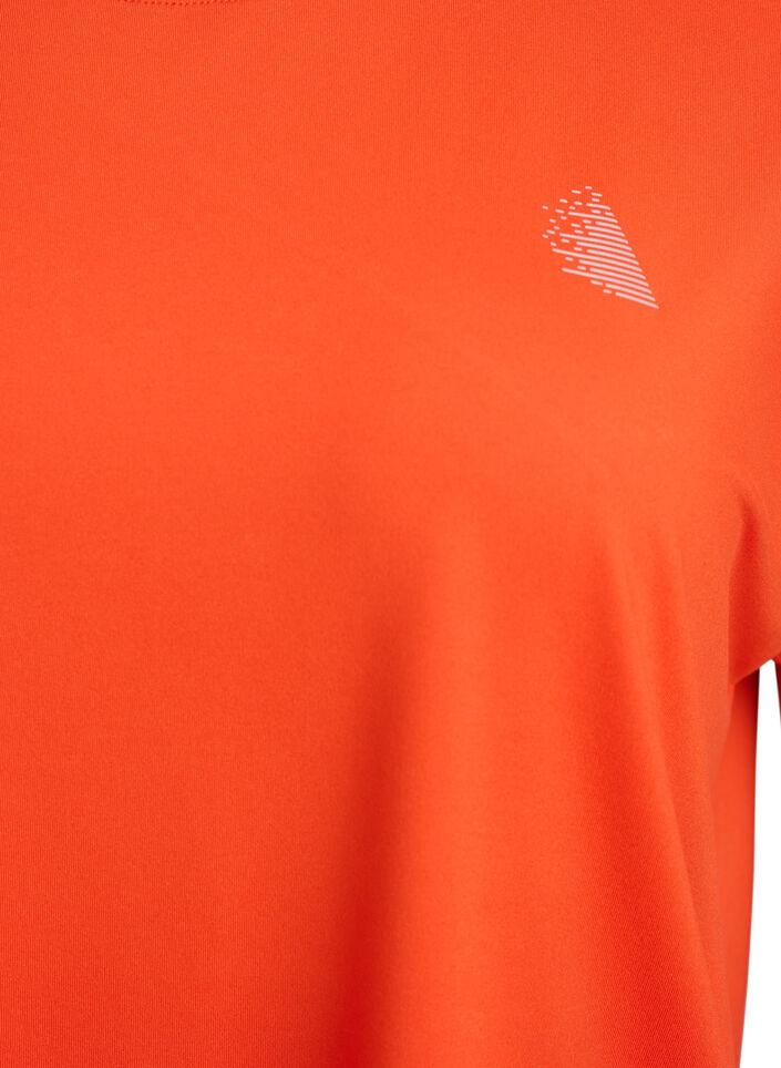 Enf&auml;rgad tr&auml;nings-T-shirt, Orange, Packshot image number 2