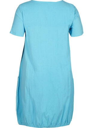 Klänning med fickor , River Blue, Packshot image number 1