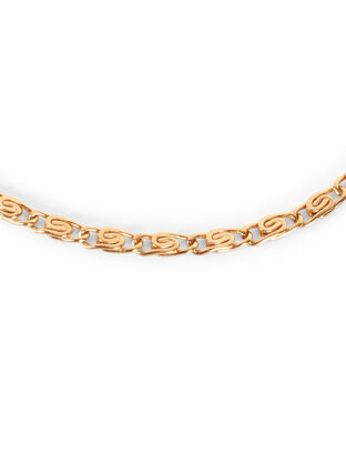 Guldfärgat halsband i kort modell, Gold, Packshot image number 2