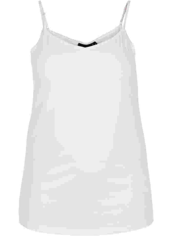 Baslinne i bomull, Bright White, Packshot image number 0
