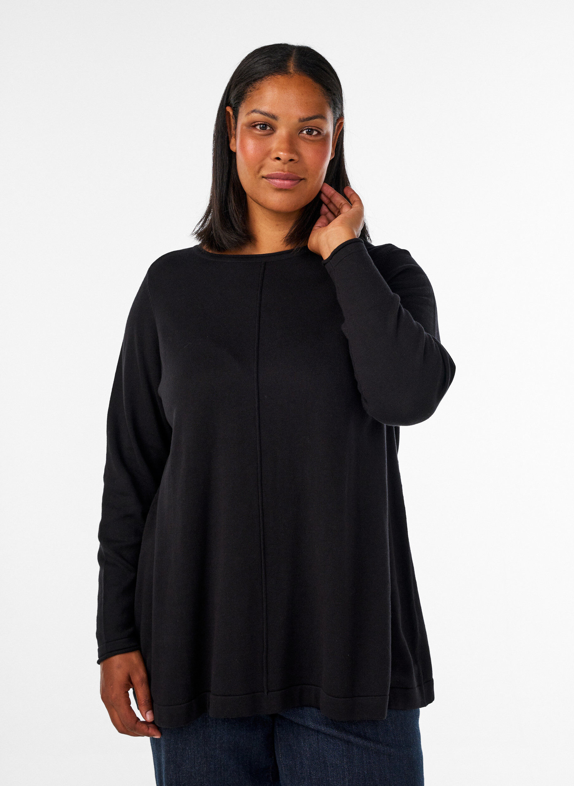 ZizziL&auml;ttviktsjacka med fickor och avtagbar huva, Gr&ouml;n, Model image number 0