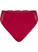 Trosor i microfiber med spets, R&ouml;d, Packshot image number 0