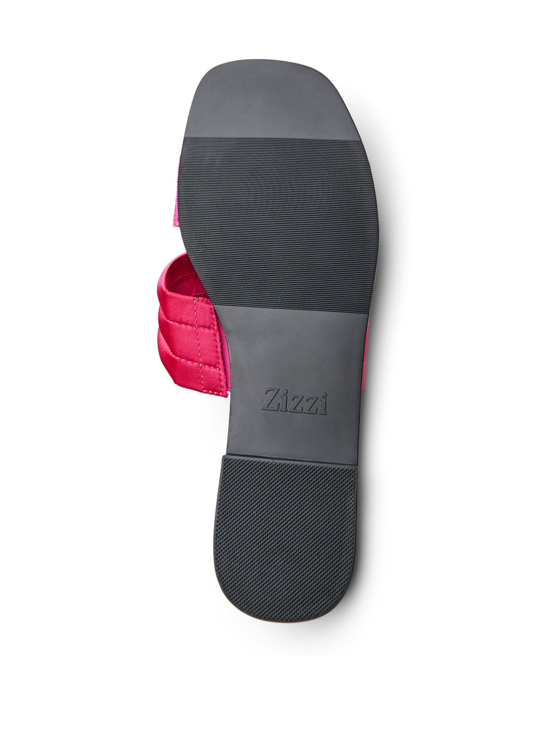 Zizzi Sandal med vadderade remmar, Rosa, Packshot image number 4