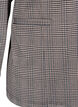 Rutig blazer med knapp, Beige Brown Check, Packshot image number 3