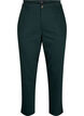 Byxor med hög midja och raka ben, Grön, Packshot image number 0
