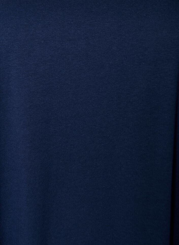 &Auml;rml&ouml;s a-linjeformad kl&auml;nning, Bl&aring;, Packshot image number 2