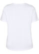 FLASH - T-shirt med tryck, Vit, Packshot image number 1