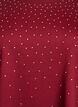 T-shirt med strass och rund hals, M&ouml;rk Bordeaux, Packshot image number 2