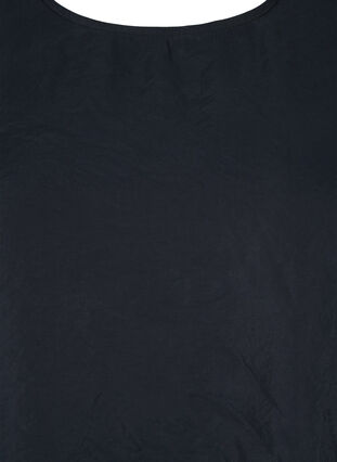 Blus i TENCEL™ Modal med broderidetaljer, Black, Packshot image number 2