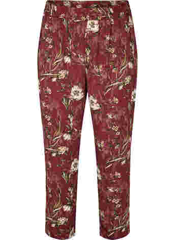 Pyjamasbyxor med blommönster