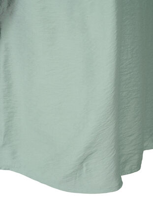 Solid färg blus med 3/4 ärmar, Chinois Green, Packshot image number 3