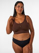 Mjuk bh utan vaddering, Brun, Model image number 1