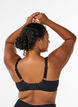 Minimizer-BH med vadderade axelband, Svart, Model image number 2