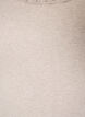 Ribbad topp med spetskant, Beige, Packshot image number 2
