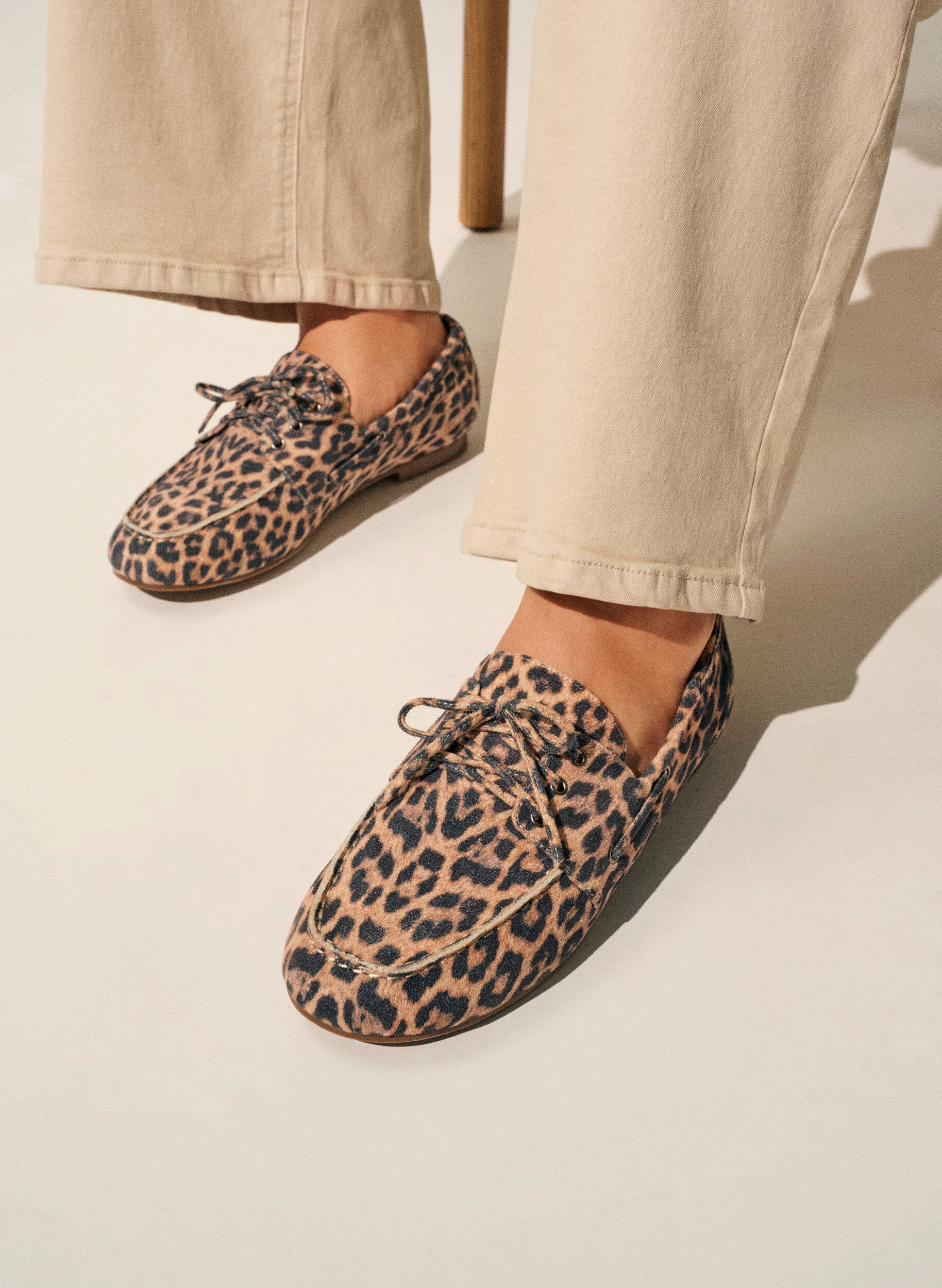 Zizzi Mockasiner i mockaimitation, Beige, Image image number 0