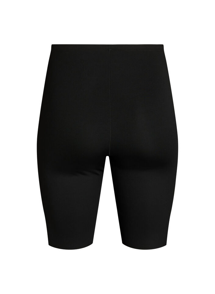 Ljusa formkl&auml;der l&aring;nga shorts, Svart, Packshot image number 1