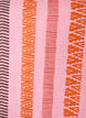 Kort kl&auml;nning i linne och viskos med 3/4-&auml;rmar, Rosa, Packshot image number 2