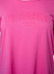 T-shirt i bomull med texttryck, Shocking Pink W. LOS, Packshot image number 2