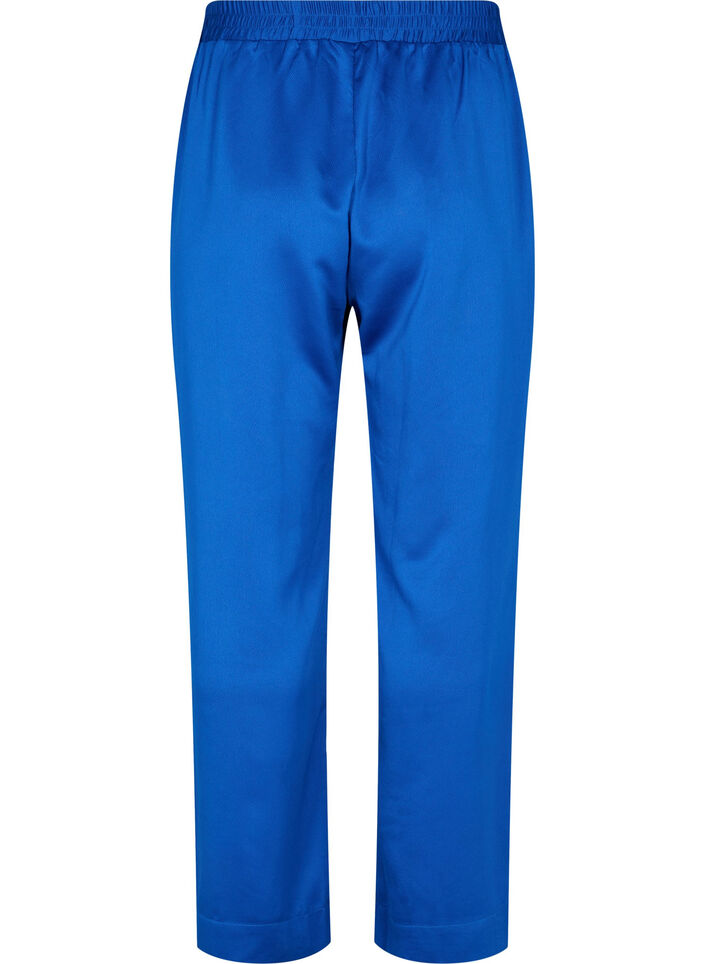 Lösa byxor i glansigt material med vida byxben , Surf the web, Packshot image number 1